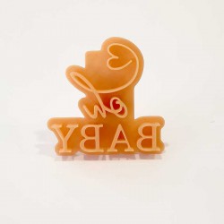 Oh Baby - Σφραγίδα για μπισκότα 5εκ. με χειρολαβή