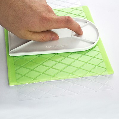 Σχέδιο μικρό Διαμάντι 15x30.5cm - Καλούπι αποτύπωσης της PME