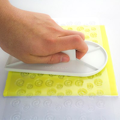 Φύλλο Swirl 15x30.5cm - Καλούπι αποτύπωσης της PME