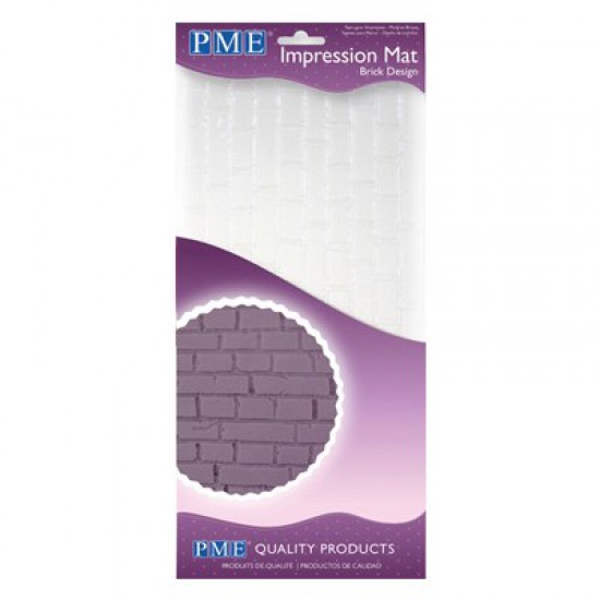 Τοίχος με τούβλα 15x30.5cm - Καλούπι αποτύπωσης της PME