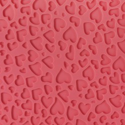 Μικρές Καρδιές 15x30.5cm - Καλούπι αποτύπωσης της PME