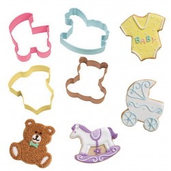 Σετ 4 τεμ. Μωρουδίστικα Κουπατ 7,6εκ