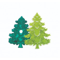 Kουπατ Χριστουγεννιάτικo Δέντρο Ανάγλυφο 15x19.5cm