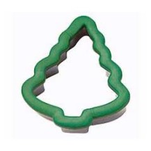 Μεταλλικό Kουπατ Χριστουγεννιάτικo Δέντρο  11x11cm