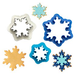 Frozen Star κουπατ πλαστικό Σετ 3 Τεμ. 7 - 5 - 4 cm - Decora
