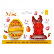 Αυγό και Λαγός Κουπάτ Σετ 2 Τεμ. (Egg and bunny) - Decora