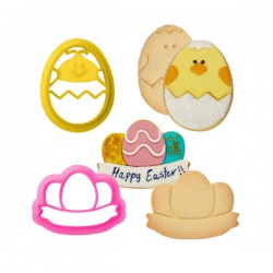 Κοτόπουλο και Αυγά Κουπάτ Σετ 2 Τεμ. (Chick and egg) - Decora