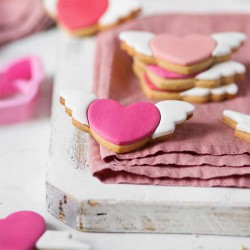 LOVE Κουπατ Σετ 2 Τεμ. 10 x 5 x 2,2 h cm - Decora