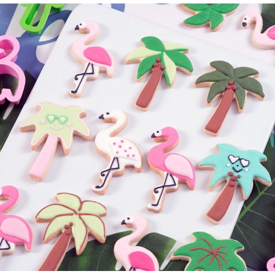 Φλαμίνγκο και Φοίνικας Κουπάτ Σετ 2 Τεμ - Decora