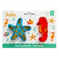 Θαλάσσια Ζώα  - Σετ κουπάτ πλαστικό  - Decora