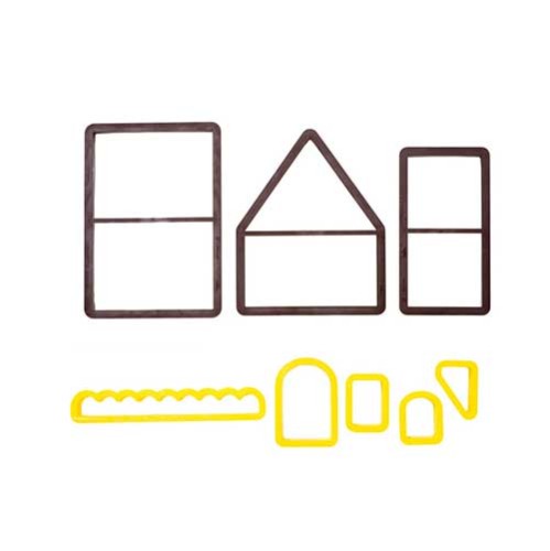 Χριστουγεννιάτικο Σπίτι 3D Κουπάτ 22 x 18 x 19εκ.