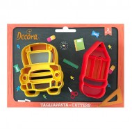 Κουπάτ για μπισκότα Back 2 School  Σετ 2 Τεμ - Decora