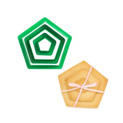 Πεντάγωνα Κουπατ  Σετ 3 Τεμ. - Decora