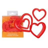 Καρδιά Κουπατ Σετ 4 Τεμ. - Decora