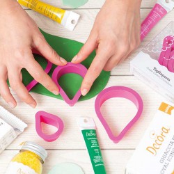 Δάκρυ Κουπατ  Σετ 4 Τεμ. - Decora