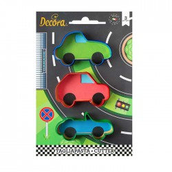 Αυτοκινητάκια κουπατ Σετ 3Τεμ. - Decora