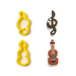 Κουπάτ Βιολί και Νότα Σετ 2 Τεμ (Violin) - Decora