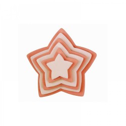 Κουπάτ Αστέρια της PME Σετ 6τεμ.