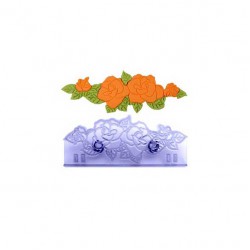 Μπορντούρα Νυφικό Τριαντάφυλλο13,5 x 5εκ της PME