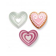 Κουπάτ Καρδιές Σετ 6τεμ. - PME