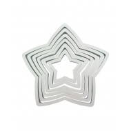 Κουπάτ Αστέρια της PME Σετ 6τεμ.