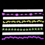 Σετ 4 Ευθείες Μπορντούρες της FMM Εφέ Νο.13-16