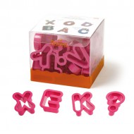 Αλφάβητος Σετ 27 Πλαστικών Κοπτικών  5,2εκ Ύψος