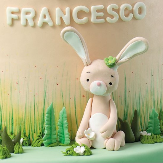 Σετ 36 πλαστικών κοπτικών γραμμάτων και αριθμών 1,6 εκ ύψος