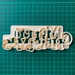 Cutter ενιαίο - MERRY CHRISTMAS - FMM