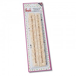 Tappit - Κουπάτ της FMM Chunky Funky Λατινική Αλφάβητος και Νούμερα