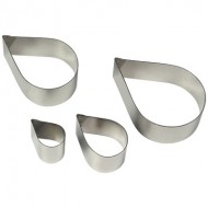 INOX Κουπάτ Τριαντάφυλλου Σετ 4 τεμ. PME