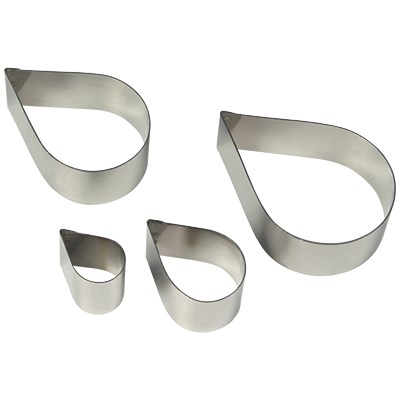 INOX Κουπάτ Τριαντάφυλλου Σετ 4 τεμ. PME