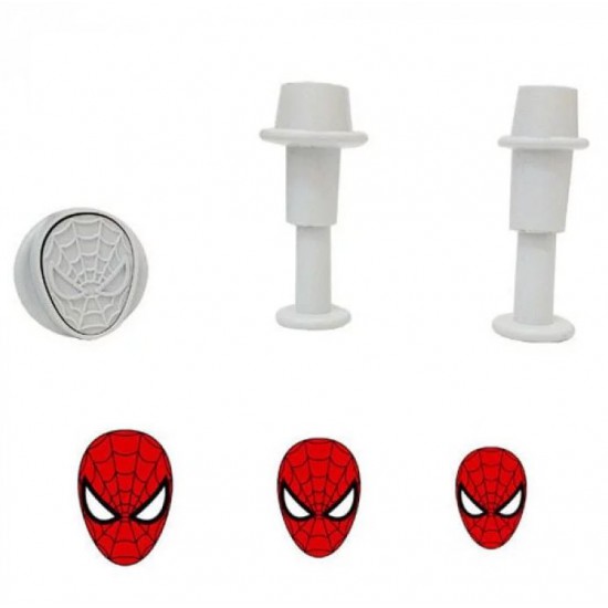 Spiderman - Mini Κουπάτ με έμβολο (Σετ 3)