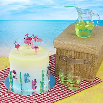 Φλαμίνγκο και Ιππόκαμπος Σετ 2 Τεμ- JEM