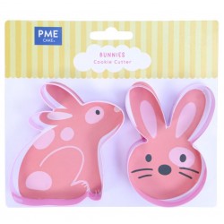 Κουνελάκια - Σετ 2 κουπάτ πλαστικά -PME