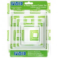 Σετ τετράγωνων Κουπάτ 6 τεμαχίων - PME