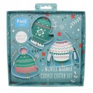 Ζεστός Χειμώνας  - Σετ 3 κουπάτ Μεταλλικά  -PME