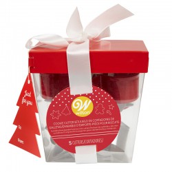 Κουπάτ Σετ Δέντρο, Νιφάδα, Gingerbread, Αστέρι, Μπαστούνι x5 50-100mm