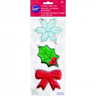 Κουπάτ Σετ Γκι, Νιφάδα, Φιόγκος x3 80mm