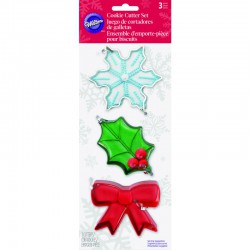 Κουπάτ Σετ Γκι, Νιφάδα, Φιόγκος x3 80mm