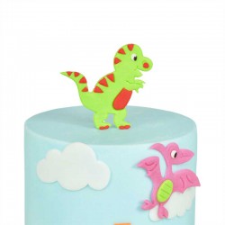 Σετ με κουπάτ γλυκά Δεινoσαυράκια από την FMM