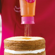 Dispenser 500ml για σιρόπι με φούξια καπάκι - Decora