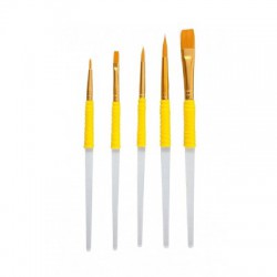 Πινέλα ζωγραφικής λεπτά σε 5 μεγέθη από την PME (Craft Brushes)