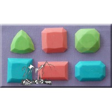 Alphabet Moulds - Καλούπι  - Πολύτιμες Πέτρες 3