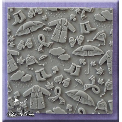 Καλούπι Αποτυπώματος Βροχερή Μέρα  της Alphabet Moulds