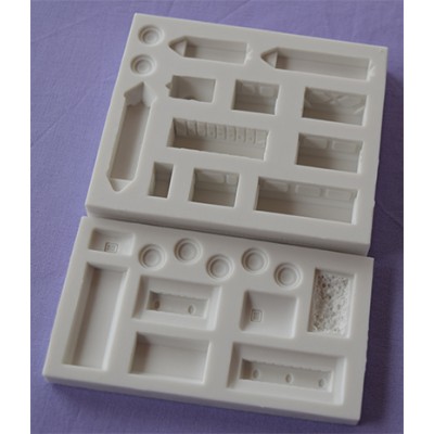 Καλούπι Ζαχαρόπαστας Τρένο με βαγόνια της Alphabet Moulds (Train with carriages)
