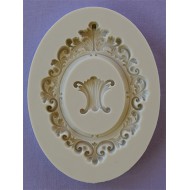 Οβάλ Μπαρόκ Πλαίσιο της Alphabet Moulds