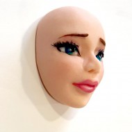 Πρόσωπο Γυναικείο 3D Καλούπι σιλικόνης 3x2.2εκ