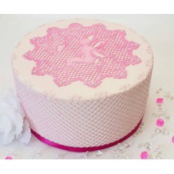 Kαλούπι Δαντέλας Νεραϊδόσκονη της Crystal Candy 17x17cm 