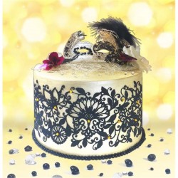 Kαλούπι Δαντέλας Μυστηριώδες Αγκάθι της Crystal Candy 35x12cm 